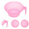 Unique Bargains Handle Hair Dye Color Bowl Kit 1 Set - 3 of 4