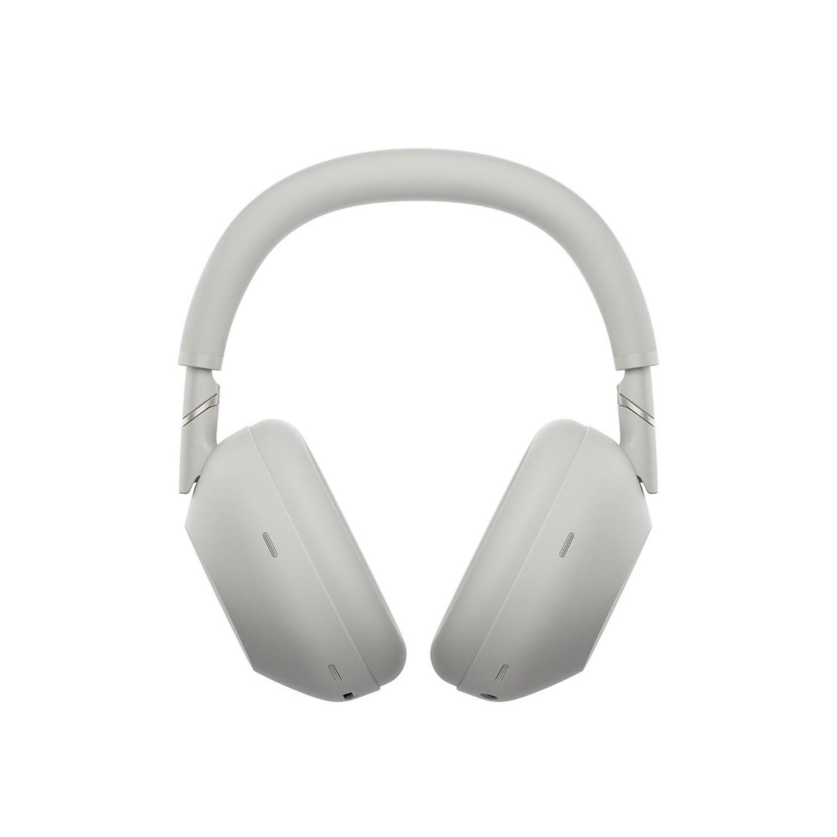 Sony WH-1000XM6 Wireless Noise Canceling Headphones, Platinum Silver with Wood Headphone Stand - thumbnail 3
