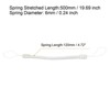Unique Bargains Retractable Spring Coil Strap Flexible Badge Lanyard 5 Pcs - 2 of 4
