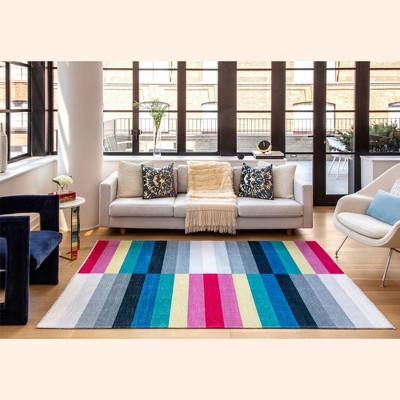 Elizabeth Sutton Maisie MI15A Mordern Stripe Area Rug