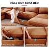 146.4" Chenille U-Shaped Modular Sectional Sofa with Storage Ottomans & Drawers Under Each Seat - 4 of 4