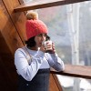 Turtle Fur Yak Wool Mara Pom Beanie - Women's Cuffed Soft Breathable Cold Weather Winter Hat, Mint - 3 of 4