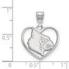 Black Bow Jewelry Sterling Silver Louisville Cardinals NCAA Pendant - 2 of 3
