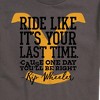 Men's - Yellowstone - Ride Like It's Your Last TI'me Short Sleeve Graphic T-Shirt - 2 of 4