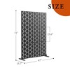 Metal Privacy Screen Outdoor 72" h x 47" w, Outdoor Privacy Screen & Panels, Freestanding Decorative Screens - 2 of 4
