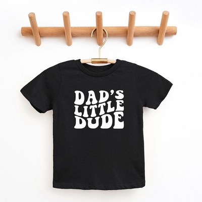 The Juniper Shop Dad's Little Dude Toddler Short Sleeve Tee