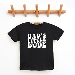 The Juniper Shop Dad's Little Dude Toddler Short Sleeve Tee - 1 of 2