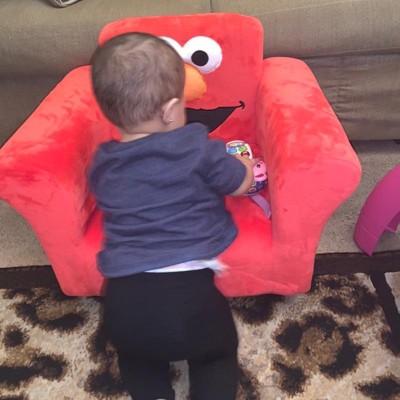 Sesame Street Elmo Upholstered Kids Chair Delta Children Target