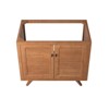 Modway Birdie 36" Teak Wood Bathroom Vanity Cabinet (Sink Basin Not Included) - 4 of 4