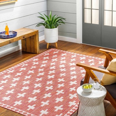 Hauteloom Runner Area Rug   Dusty Coral