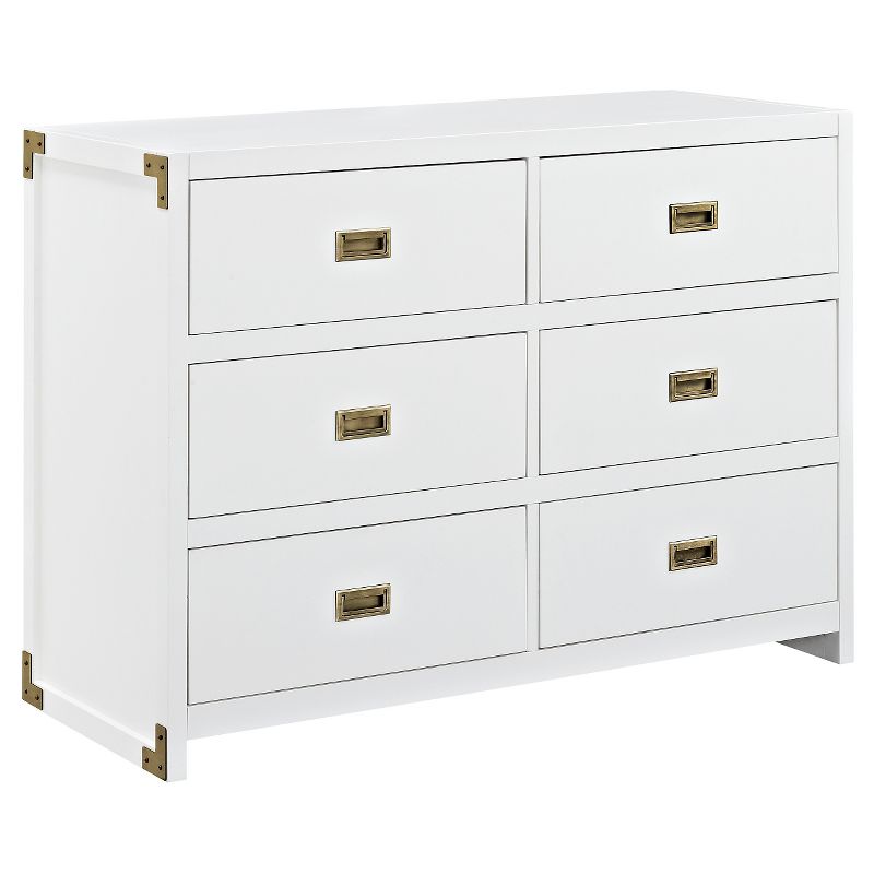 Baby Relax Georgia Campaign Dresser - White, 2 of 8