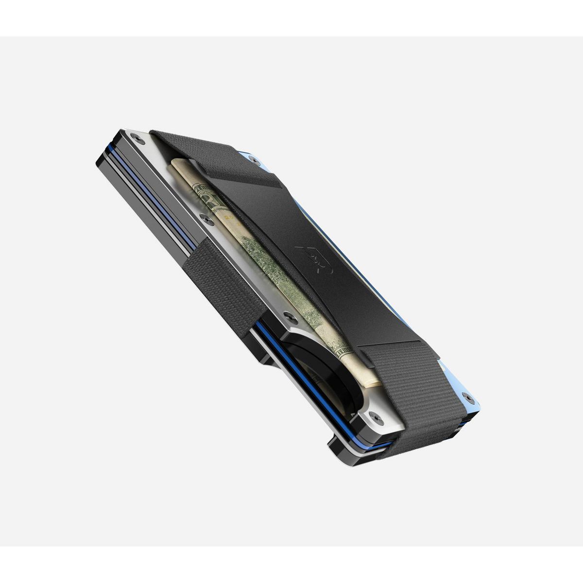Ridge Wallet - Burnt Titanium - Cash Strap - thumbnail 5