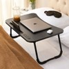 The Lakeside Collection Folding Lap Desk With 4 USB-A Ports And Fan - 2 of 4