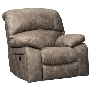 Dunwell Power Recliner Driftwood - Signature Design by Ashley, Brown