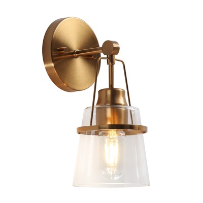 LNC Dendrophyllia 4.7-in W 1-Lights Polished Gold Modern/Contemporary Vanity Lights