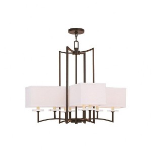 Livex Lighting Woodland Park 4 - Light Chandelier in  Olde Bronze - 1 of 1