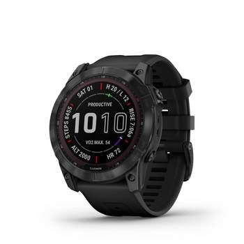  Garmin 010-02158-01 fenix 6 Pro, Premium Multisport GPS Watch,  Features Mapping, Music, Grade-Adjusted Pace Guidance and Pulse Ox Sensors,  Black : Electronics