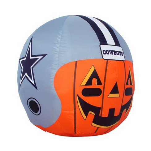 Nfl Dallas Cowboys Inflatable Jack O' Helmet, 4 Ft Tall, Orange : Target