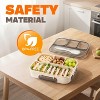 Paaaawaters Bento Box Adult, Lunch Box Kids, 4-Compartment Lunch Containers, Drop-Proof, Dishwasher Safe - 3 of 4