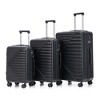 Cesicia 3 pcs/set in ABS Spinner Wheel Luggage (20"/24"/28") - 2 of 4