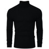 Coolmee Men's Slim Fit Basic Turtleneck Long Sleeve Lightweight Pullover Sweaters Casual Knitted Tops - 2 of 4