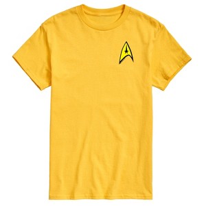 Men's - Star Trek - Command Delta Shield Short Sleeve Graphic T-Shirt - 1 of 4
