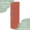Elanze Designs Captain Struggle Bus Orange Crosshatch 20 ounce Stainless Steel Travel Tumbler - 3 of 4