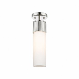 Bolivar - 1 Light Flush Mount In Industrial Style-15.25 Inches Tall and 4 Inches Wide - 1 of 1