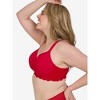 Leading Lady Women's The Zoey – Lace Band Molded Wireless T-Shirt Bra (5139) - 3 of 4