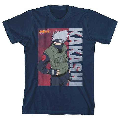 Naruto Shippuden Anime Kakashi Cosplay Youth Boys Cosplay Graphic Tshirt-xl  : Target