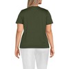 Lands' End Women's Relaxed Supima Cotton T-Shirt - 2 of 3
