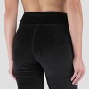 Wander by Hottotties Women's Velour Thermal Leggings - Black - 4 of 4