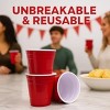 Red Cup Living 5oz Plastic Shot Tumbler – Reusable Dishwasher-Safe Cup - 2 of 4