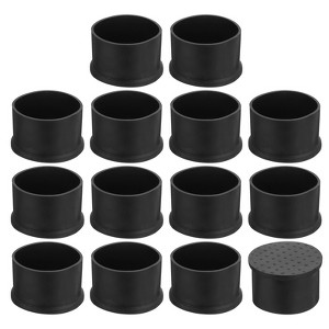 Unique Bargains Non-Slip Noise Reduction Non-Marking Furniture Chair Leg Caps - 1 of 4