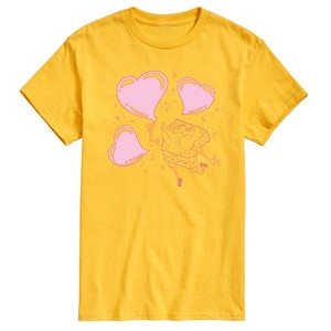 Men's - Spongebob Squarepants - Heart Bubbles Short Sleeve Graphic T-Shirt - 1 of 4