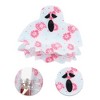 Unique Bargains Halloween Funny Style Hair Clips 3.15" Length Pink White 1 Pc - 3 of 3