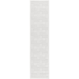 Stella STA130 Power Loomed Indoor/Outdoor Runners - Ivory - 2'x8' - Safavieh - 1 of 3