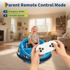 12V Kids Bumper Car w/ Parent Remote - 360° Spinning, Music, 2 Speeds & Safety Belt - Ride-On Toy for Toddlers - 4 of 4