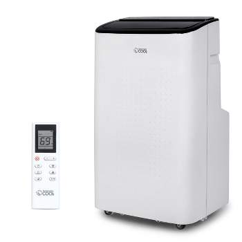 BLACK+DECKER 8,000 BTU Portable Air Conditioner up to 350 Sq. with Remote  Control, White