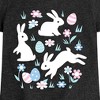 Girls' - Instant Message - Easter Scene Fitted Short Sleeve Graphic T-Shirt - 2 of 4