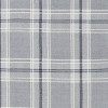 King Cozy Teddy Bed Blanket Gray Plaid - Cannon - image 3 of 4