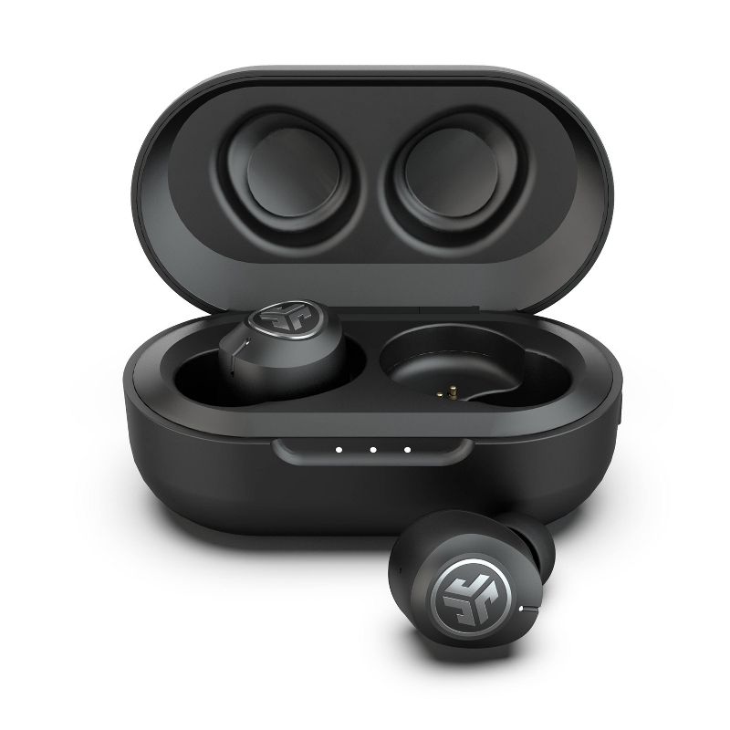JLab JBuds Air Active Noise Cancelling True Wireless Bluetooth Earbuds - Black, 1 of 12