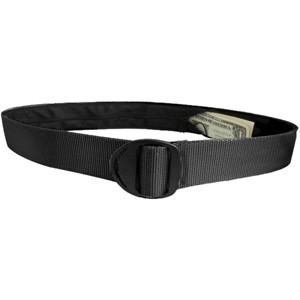 Bison Designs Crescent Black Buckle Money Belt - 1 of 1