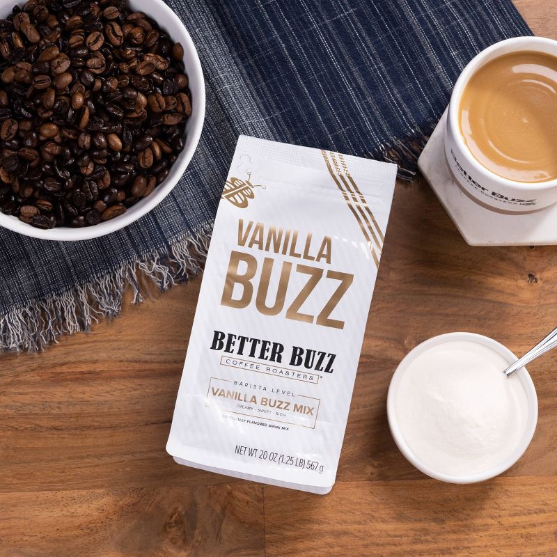 Better Buzz Vanilla Buzz Powdered Light Roast Creamer - 20oz, 5 of 7