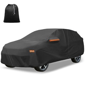 Unique Bargains Waterproof 210D-PU Oxford Car Cover - 1 of 4