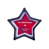 3oz Ribbed Star Glass Candle Blue - Bullseye's Playground™ - 3 of 3