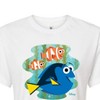 Women's - Disney - Dory, Marlin, & Nemo Cropped Graphic T-Shirt - 2 of 4