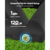 VEVOR 14FT Inflatable Projector Screen, Inflatable Movie Screen Outdoor with 120W Air Blower Projector Screen Oxford Fabric Material, Black - 4 of 4