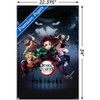 Trends International Demon Slayer - Key Visual 3 Unframed Wall Poster Prints - 3 of 4