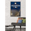 Trends International MLB Houston Astros - 2022 World Series Team Logo Framed Wall Poster Prints - 2 of 4